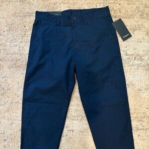 LuluLemon Relaxed Tapered Trouser- 34" / 86cm, Navy Blue